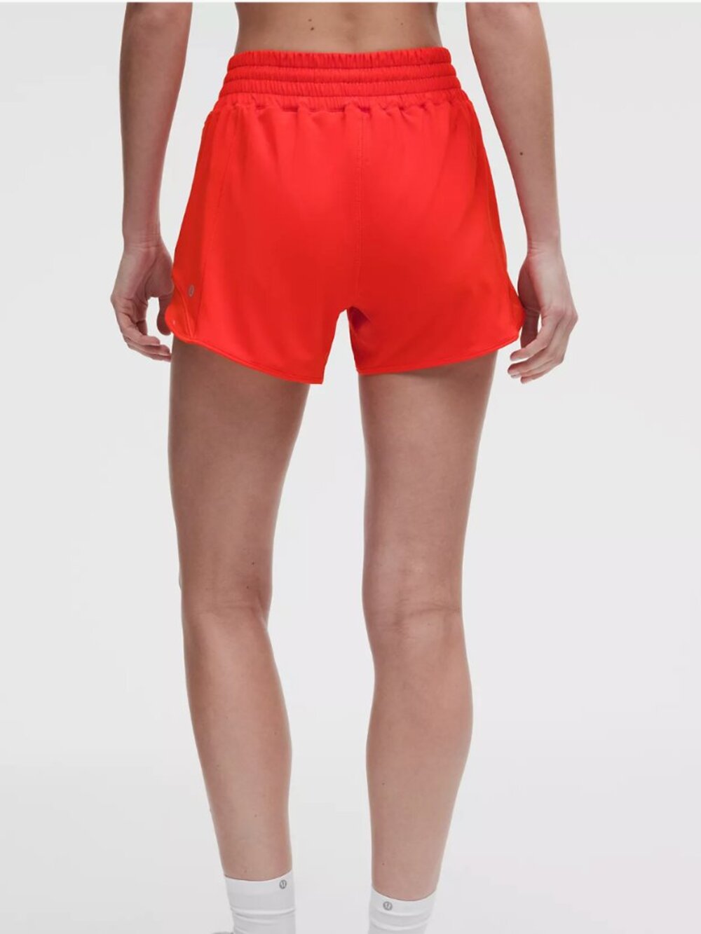 Lululemon NWT Hotty Hot High-Rise Lined Short 4" Cherry Ember Size 12